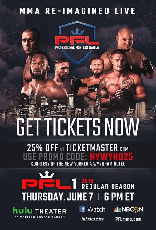 PFL 2018 #1: Regular Season - Harrison vs. Tursyn