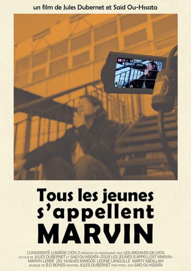 Tous les jeunes s'appellent Marvin