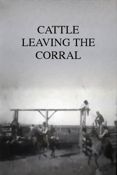 Cattle Leaving the Corral