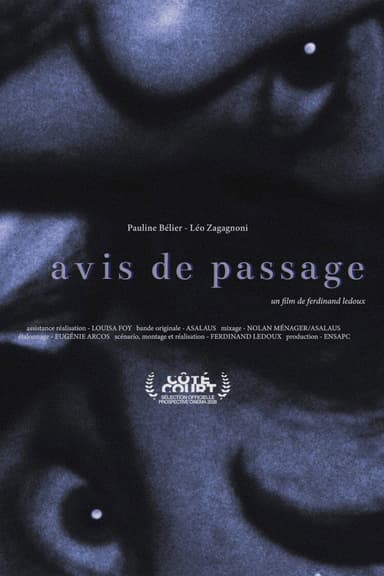 Avis de passage