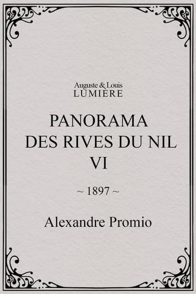 Panorama des rives du Nil, [VI]
