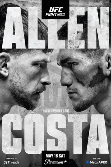 UFC Fight Night 276: Allen vs. Costa