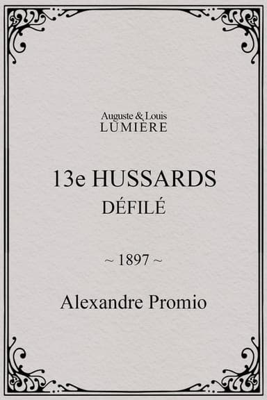 13e hussards : défilé