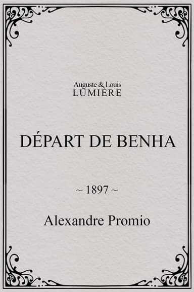 Départ de Benha