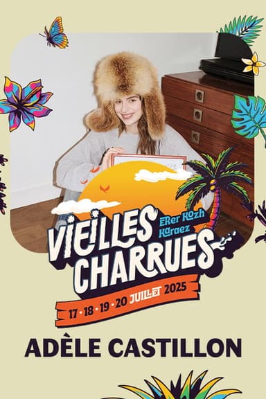 Adèle Castillon en concert aux Vieilles Charrues 2025