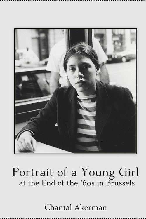 Portrait of a Young Girl at the End of the 60s in Brussels