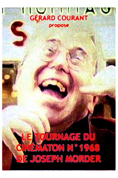 Le tournage du Cinématon n°1968 de Joseph Morder