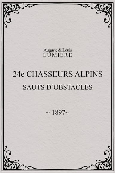 24ème chasseurs alpins : sauts d’obstacles