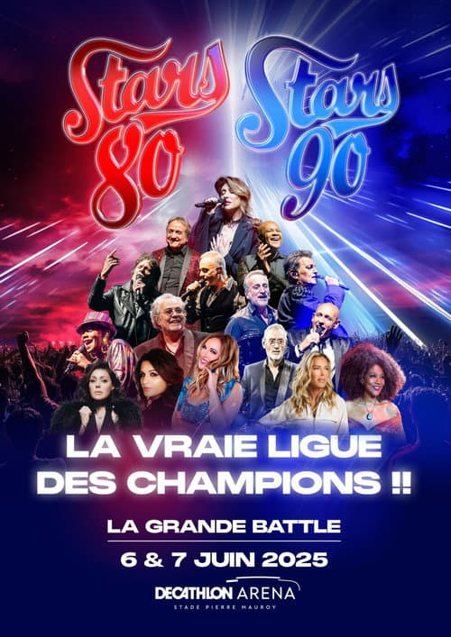 Stars 80 vs Stars 90, la grande battle