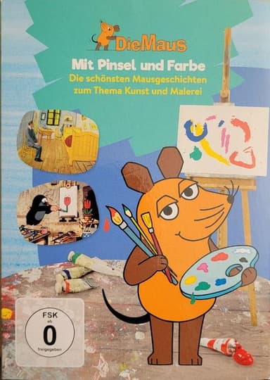 Die Maus - Mit Pinsel und Farbe