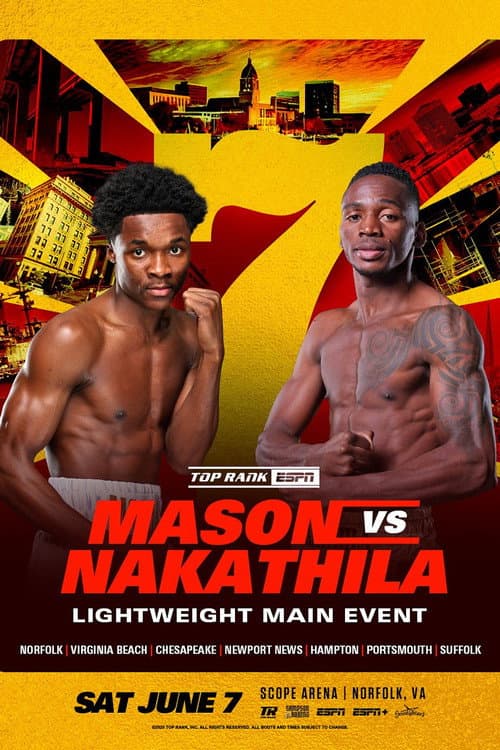 Abdullah Mason vs. Jeremia Nakathila