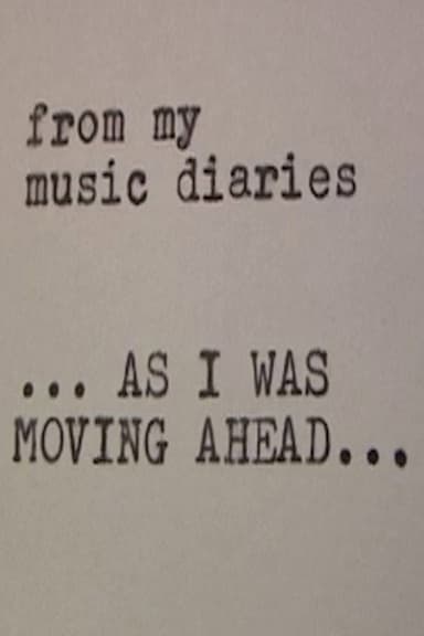 Taping for As I was Moving Ahead…
