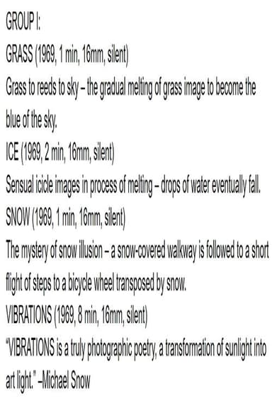 Group I: Grass/Ice/Snow/Vibrations