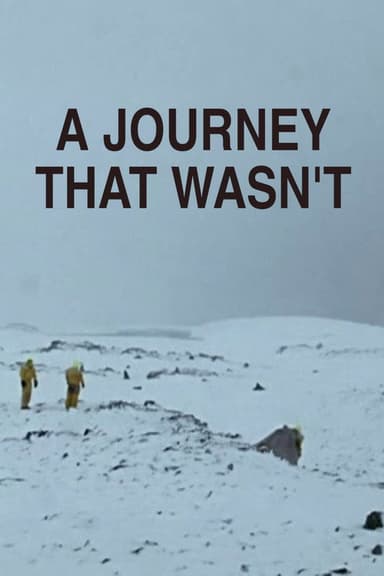 A Journey That Wasn't
