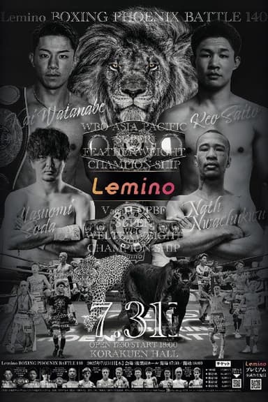 Lemino BOXING PHOENIX BATTLE 140