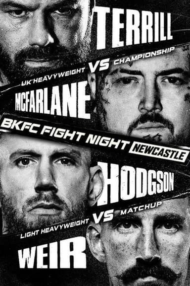 BKFC Fight Night Newcastle 2026: Mick Terrill vs Jay McFarlane