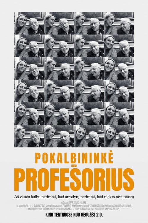 Pokalbininkė ir profesorius