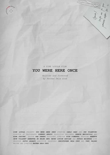 You Were Here Once