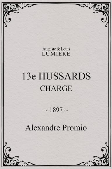 13e hussards : charge