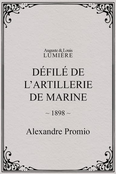 Défilé de l’artillerie de marine