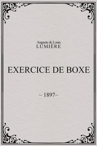 Exercice de boxe