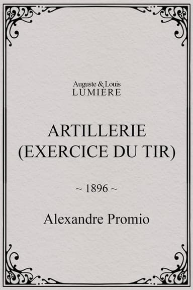 Artillerie (exercice du tir)
