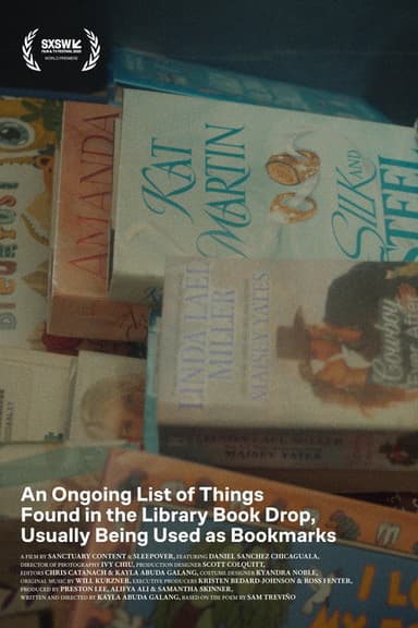 An Ongoing List of Things Found in the Library Book Drop, Usually Being Used as Bookmarks