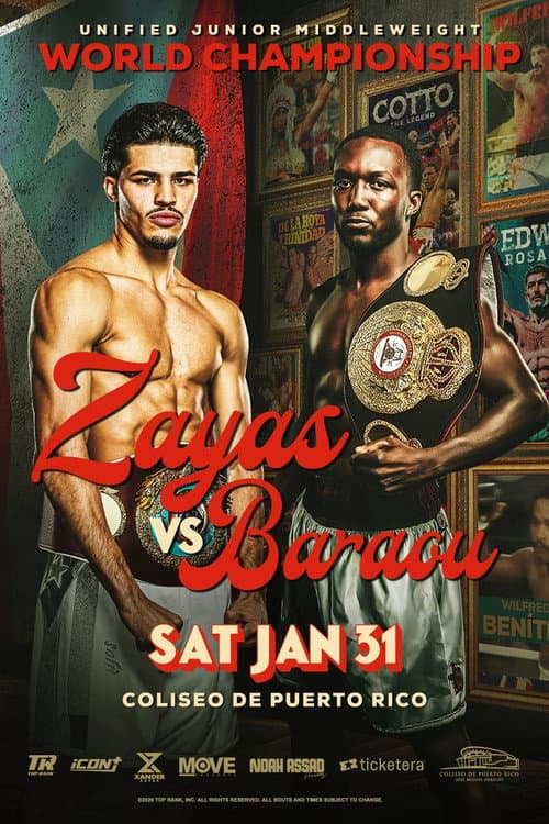 Xander Zayas vs. Abass Baraou