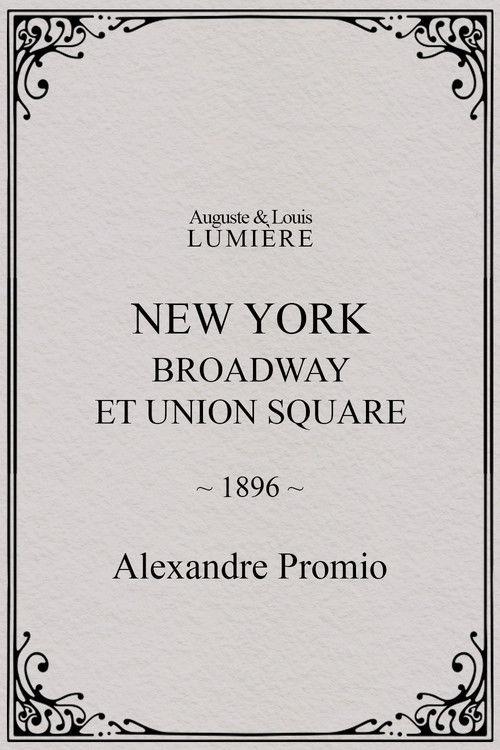 New York: Broadway at Union Square