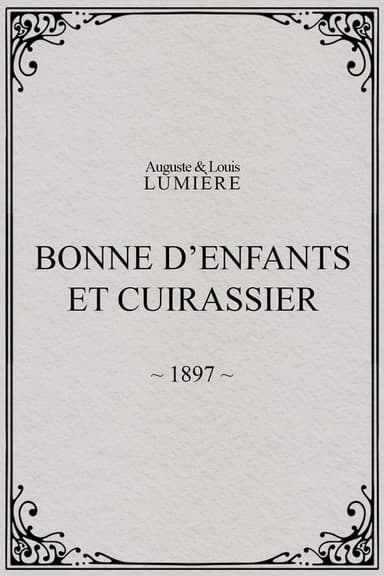 Bonne d’enfants et cuirassier