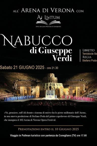 Giuseppe Verdi: Nabucco - Arena di Verona 2025