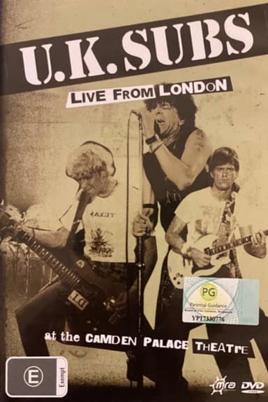 U.K. Subs - Live From London At The Camden Palace Theatre
